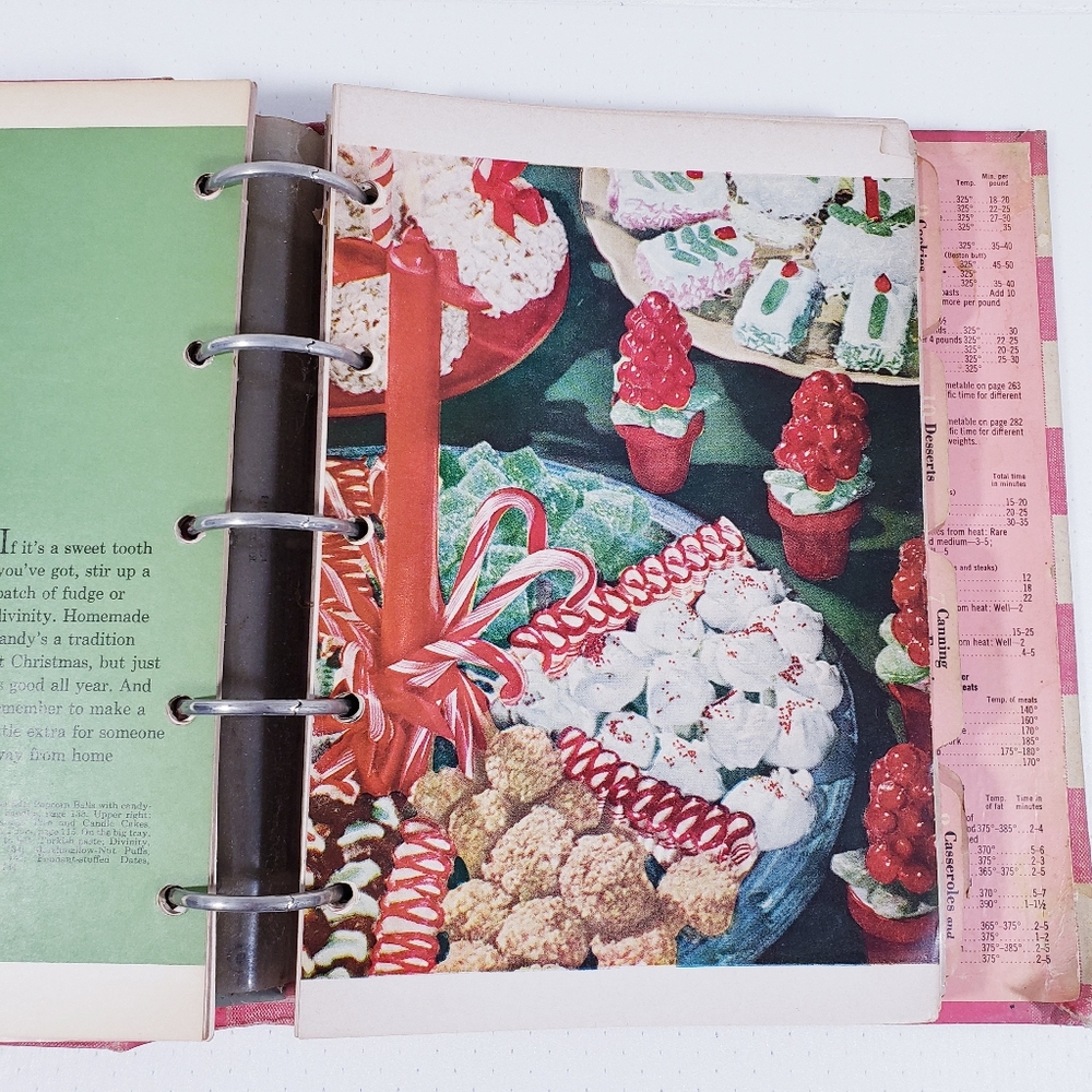 Better Homes and Gardens New Cookbook 1953 Vintage Recipes Kitchen Collectible - Picture 3 of 12